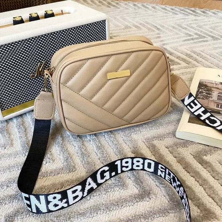 Crossbody Bags for girls - small square bag - Leather Bag Light Brown color My Store