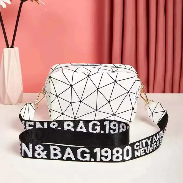 Geometric crossbody Bags for girls - Leather Bag My Store