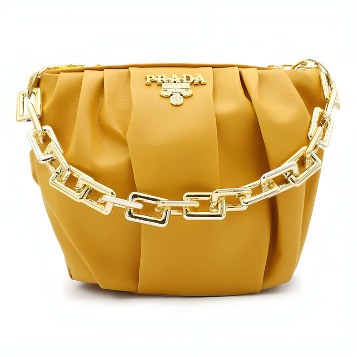 Women's Shoulder Bag - Yellow My Store