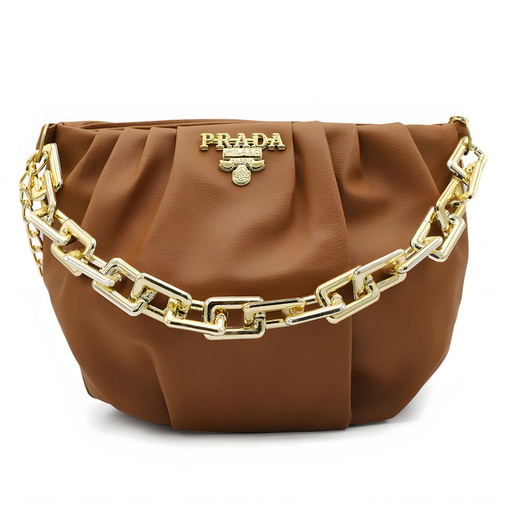 Women's Shoulder Bag - Brown My Store