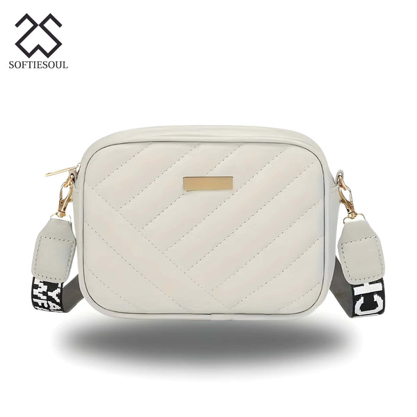 crossbody Bags for girls - small square bag - Leather Bag Black color My Store