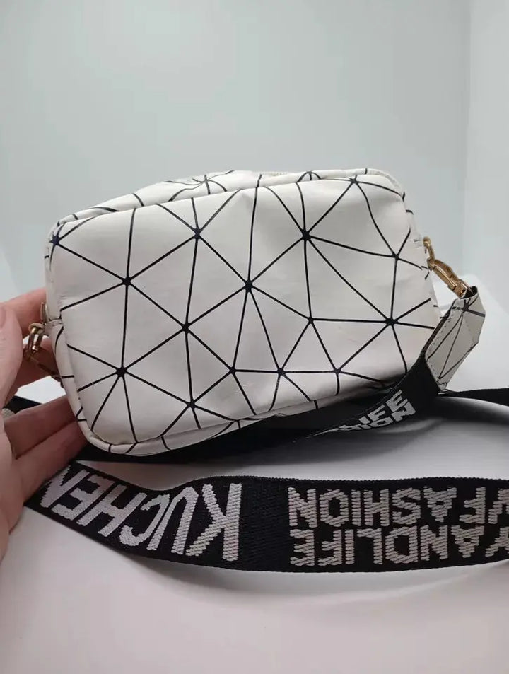 Geometric crossbody Bags for girls - Leather Bag My Store
