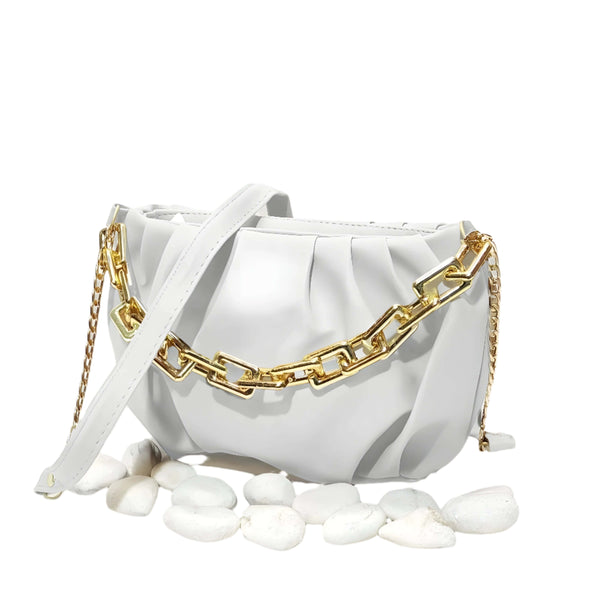Women's Shoulder Bag - White My Store